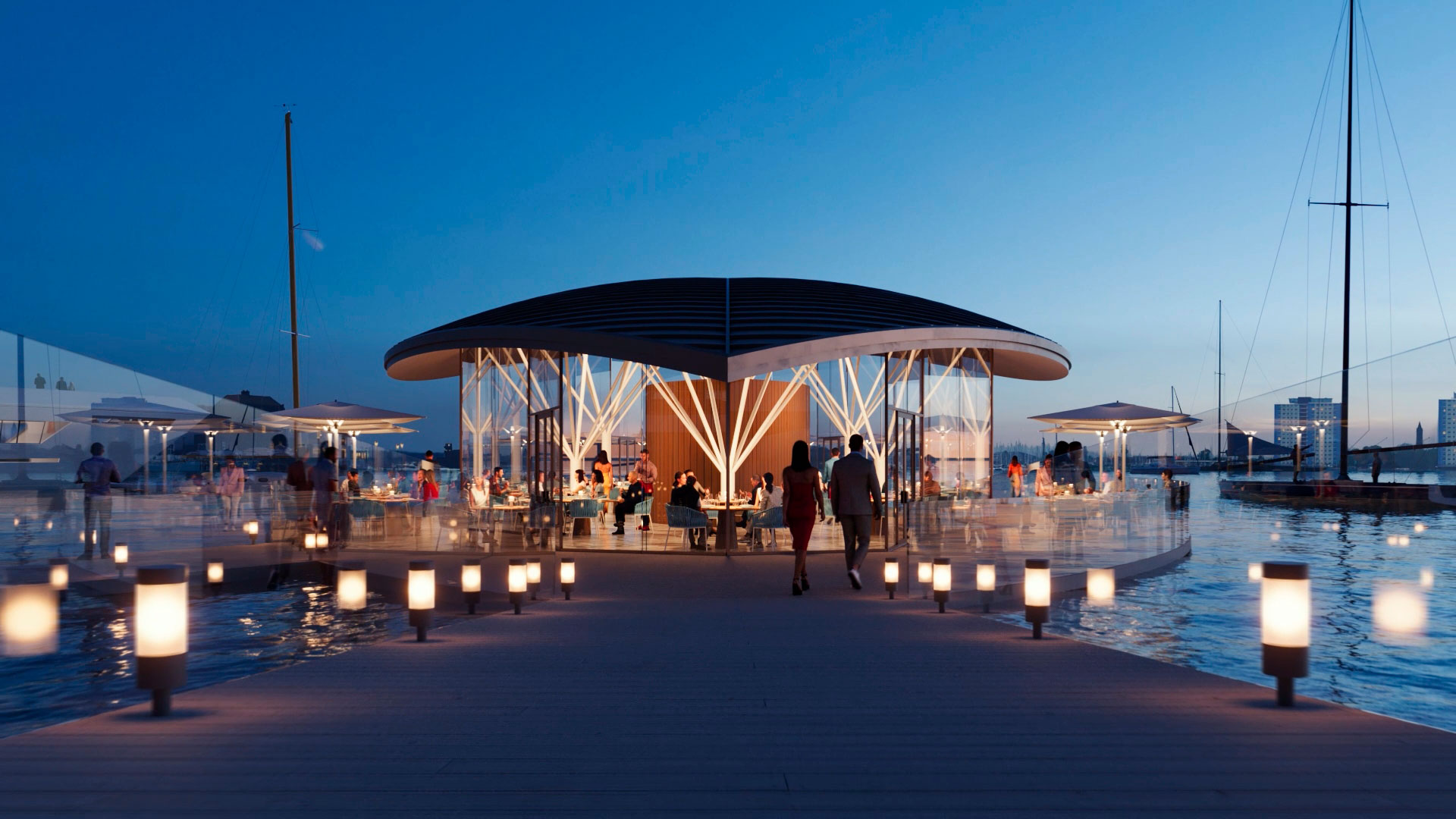 Blogue AXYZ | L'ambitieux voyage de Landsec sur les quais de Gunwharf